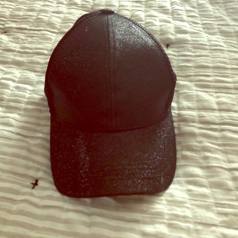 Glitter trucker hat